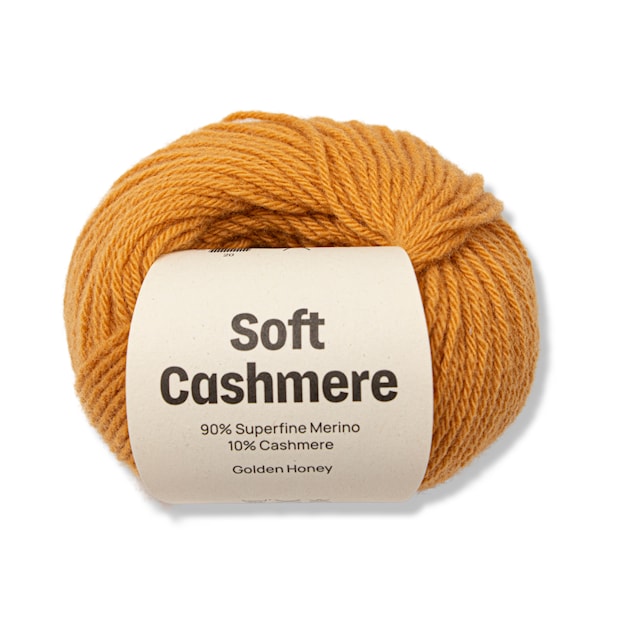 Soft Cashmere Kashmir/merinovilla 25 gr Golden Honey A738 Adlibris