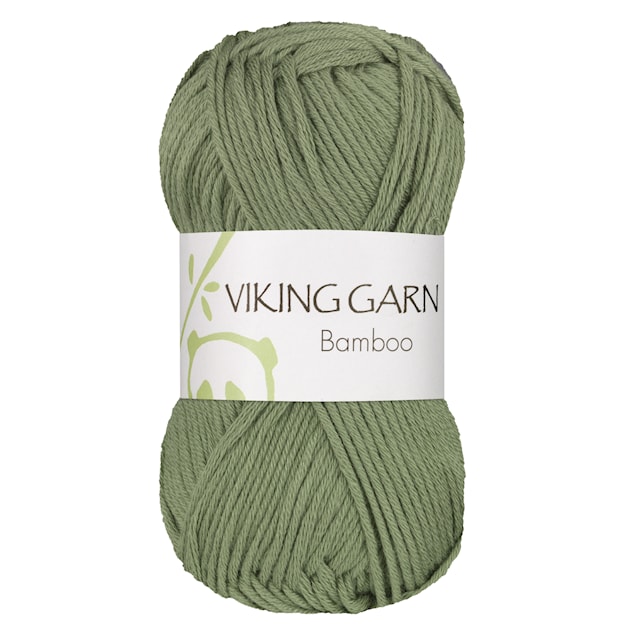 Bamboo 50 g vihreä Viking Garn