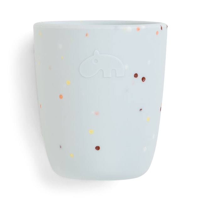 Produktbild 3 för Barnservis i Silikon Confetti Blue Done by Deer