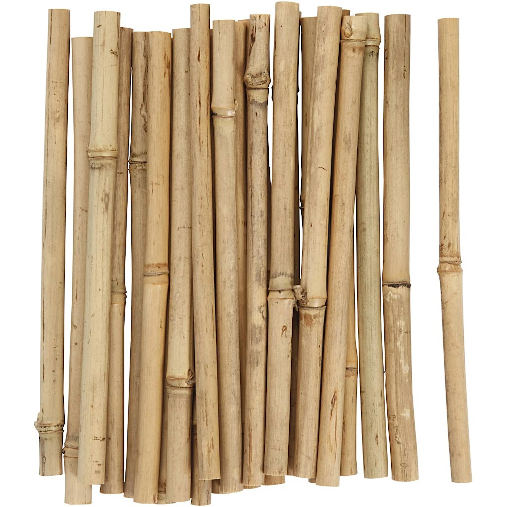 Tuotekuva ille Bambutikut, Pit. 20 cm, paksuus 8-15 mm, 30 kpl/ 1 pkt