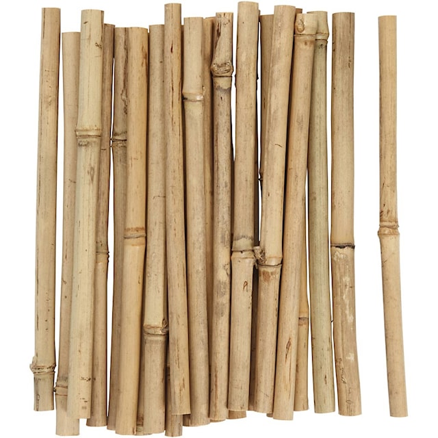 Tuotekuva 1 - Bambutikut, Pit. 20 cm, paksuus 8-15 mm, 30 kpl/ 1 pkt