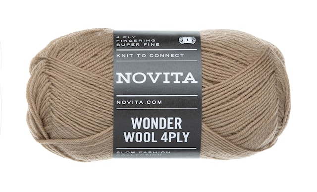 Produktbilde 1 for Wonder Wool 4PLY 50g Sandbanke 618 Novita