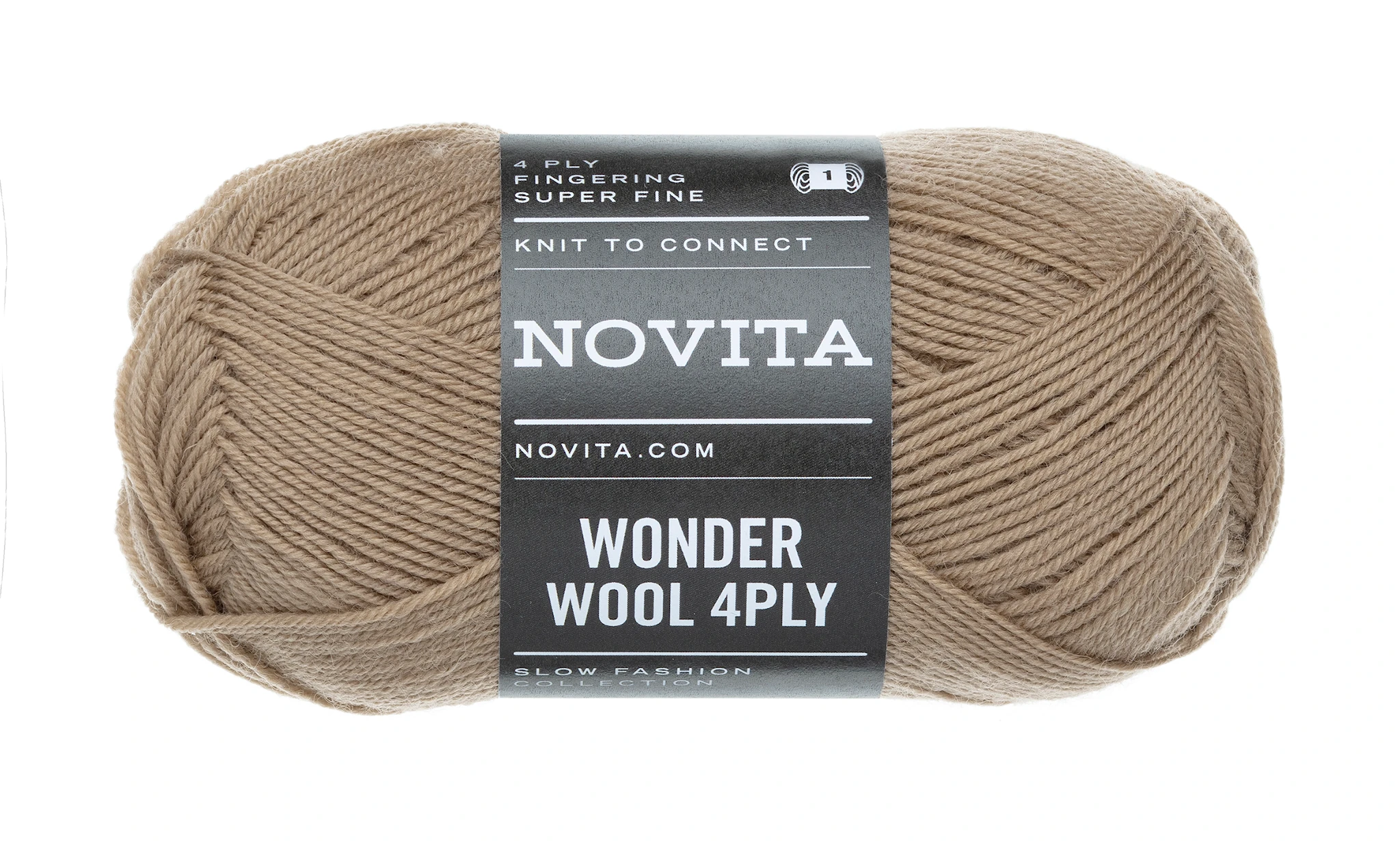 Produktbild för Wonder Wool 4PLY Garn 50g Novita