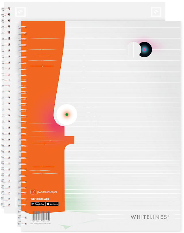 Produktbilde 1 for Whitelines Revelations Notatblokk A4 Linjert