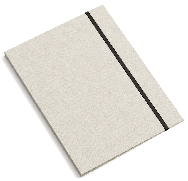 Produktbild 1 för Mapp Paulina A4 Linen Bigso Box of Sweden