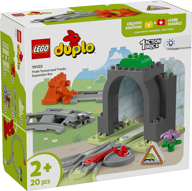 Produktbild 1 för Tågtunnel och spår – Expansionsset LEGO® DUPLO® Town (10425)