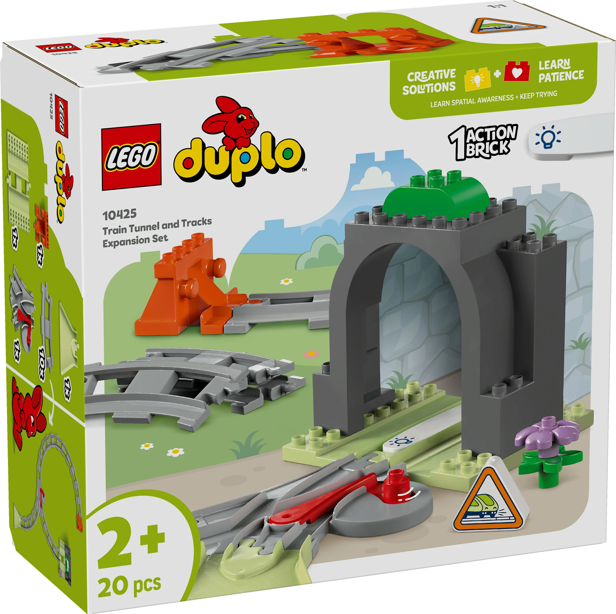 Tuotekuva ille Tunneli ja raiteet ‑laajennussarja LEGO® DUPLO® Town (10425)