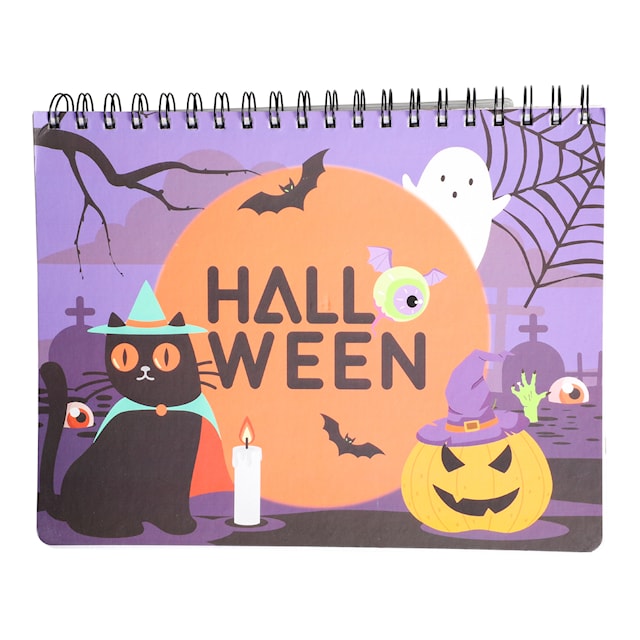 Produktbilde 1 for Aktivitetsbok Halloween