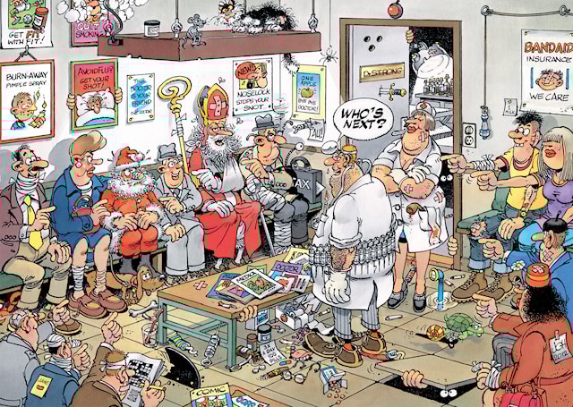 Produktbild 2 för Jan Van Haasteren Who´s Next? Pussel 500 bitar