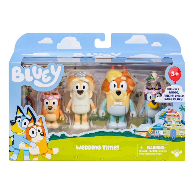 Tuotekuva 1 - Figuurit 4 kpl Figuurit Wedding Bluey