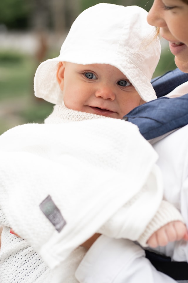 Produktbilde 2 for Babyteppe Soft Grid EKO Bright White Vinter & Bloom