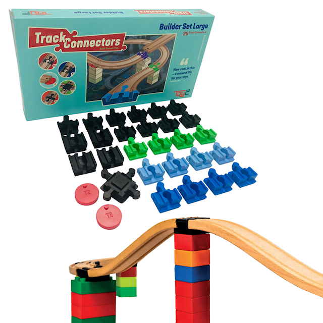 Produktbild 1 för Track Connector Kopplingar Byggmästare Stor Toy2