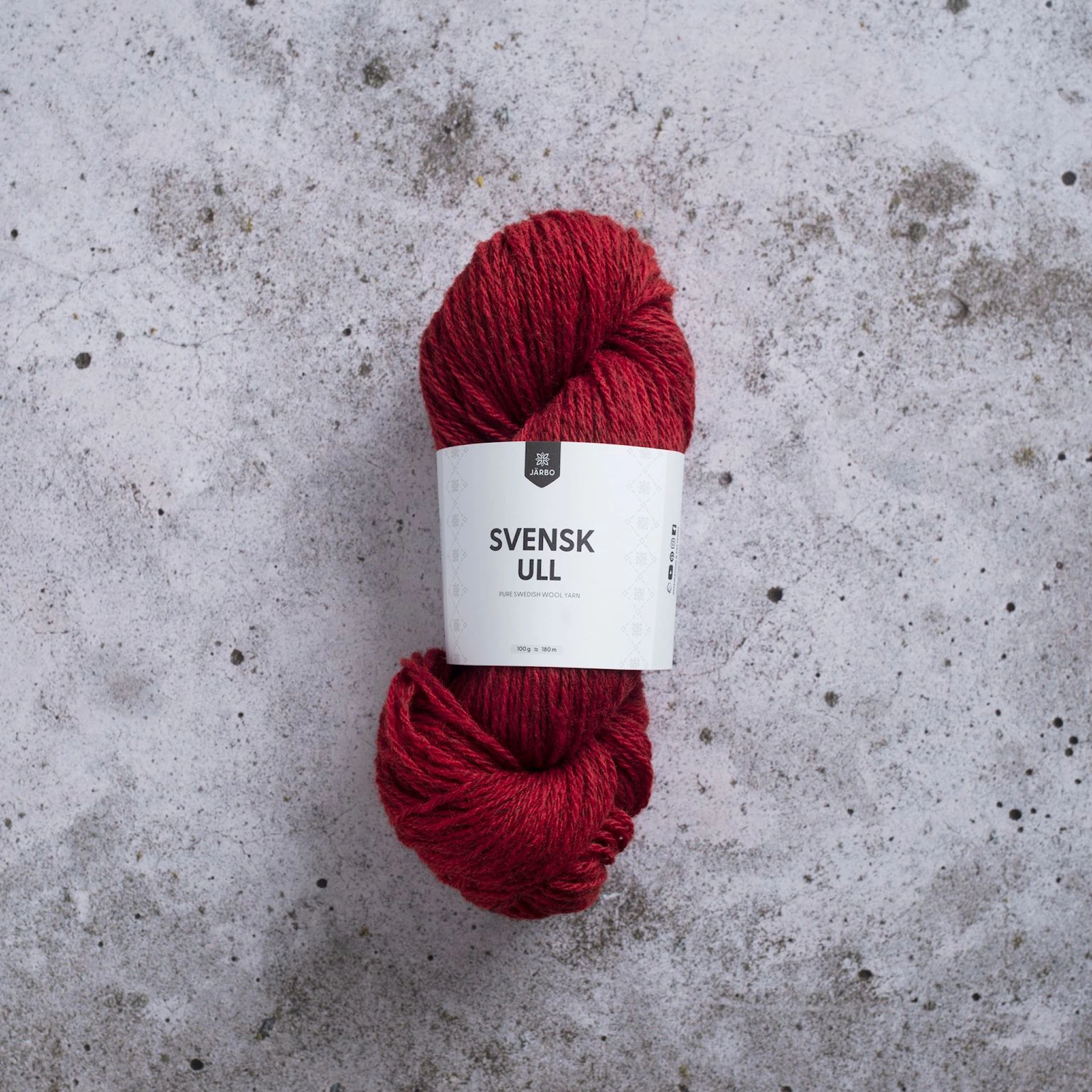 Produktbild för Svensk Ull 3 tr 100 g Järbo