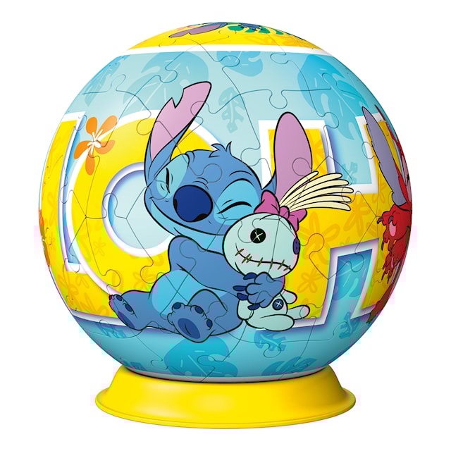 Produktbild 2 för Disney Stitch 3D Pussel 72 bitar, Ravensburger