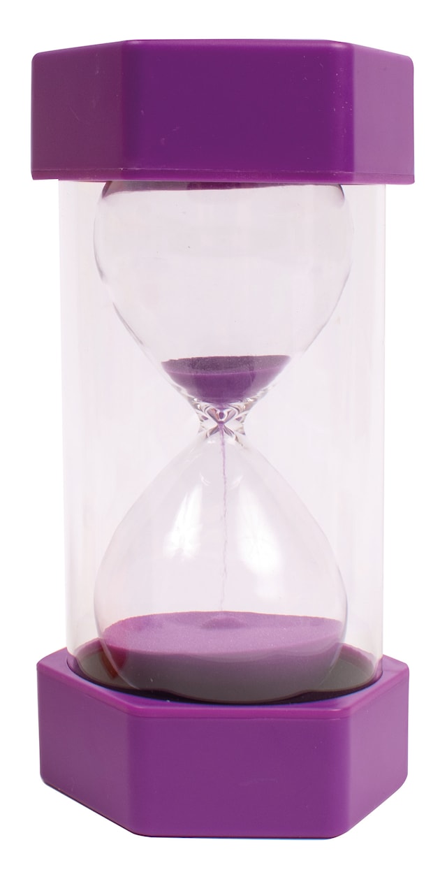 Iso Tiimalasi 15 min Violetti MyPauze