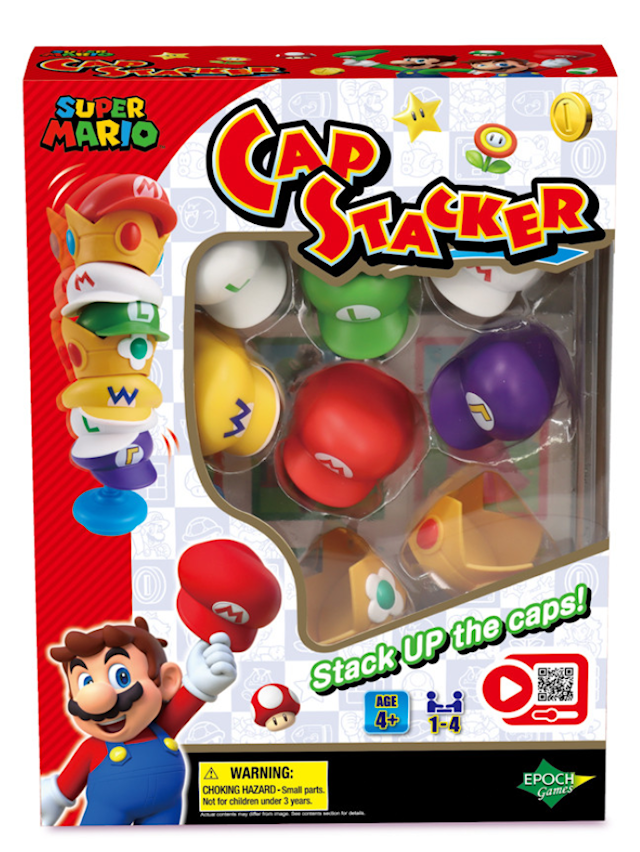 Produktbilde 1 for Super Mario Cap Stacker, Epoch Games