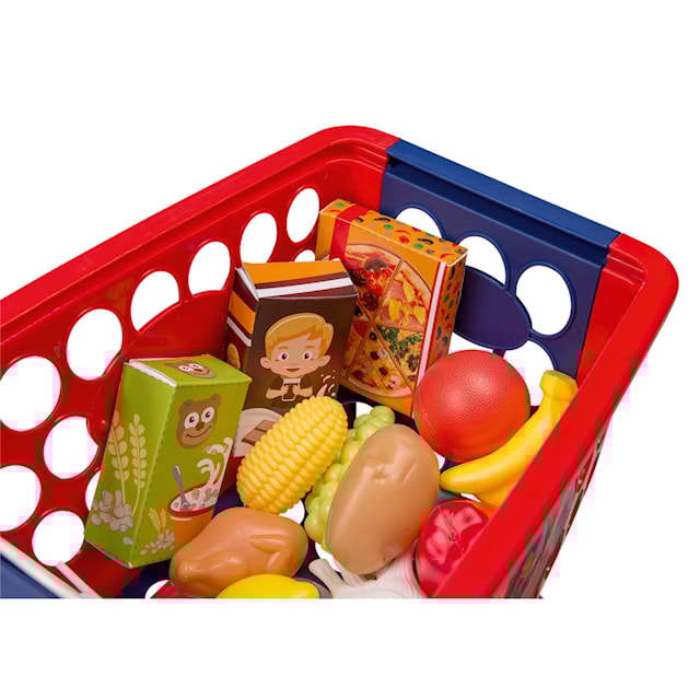 Produktbilde 2 for Liten handlekurv med varer juniorhjem