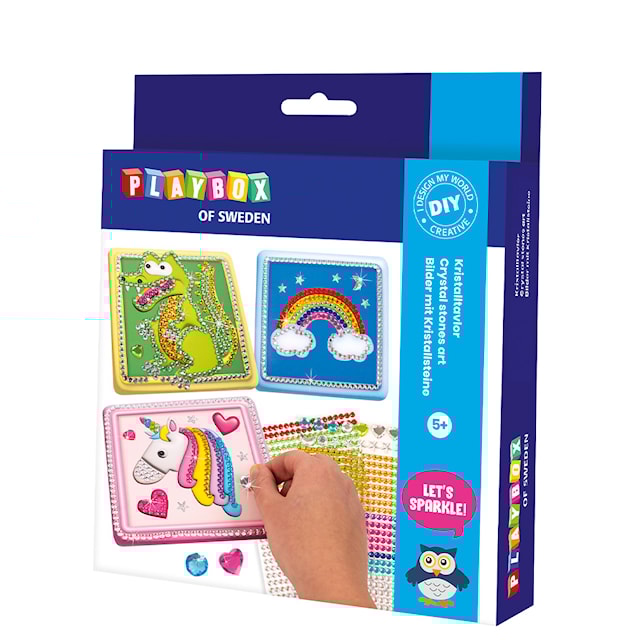 Produktbild 1 för Pysselset Diamantmålning, Playbox