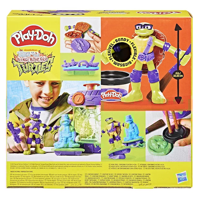 Tuotekuva 3 - Play-Doh-leikkisetti Ninjakilpikonnat