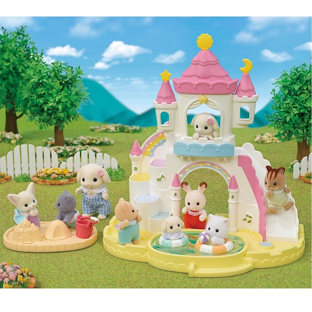 Tuotekuva 1 - Päiväkodin hiekkalaatikko ja uima-allas Sylvanian Families
