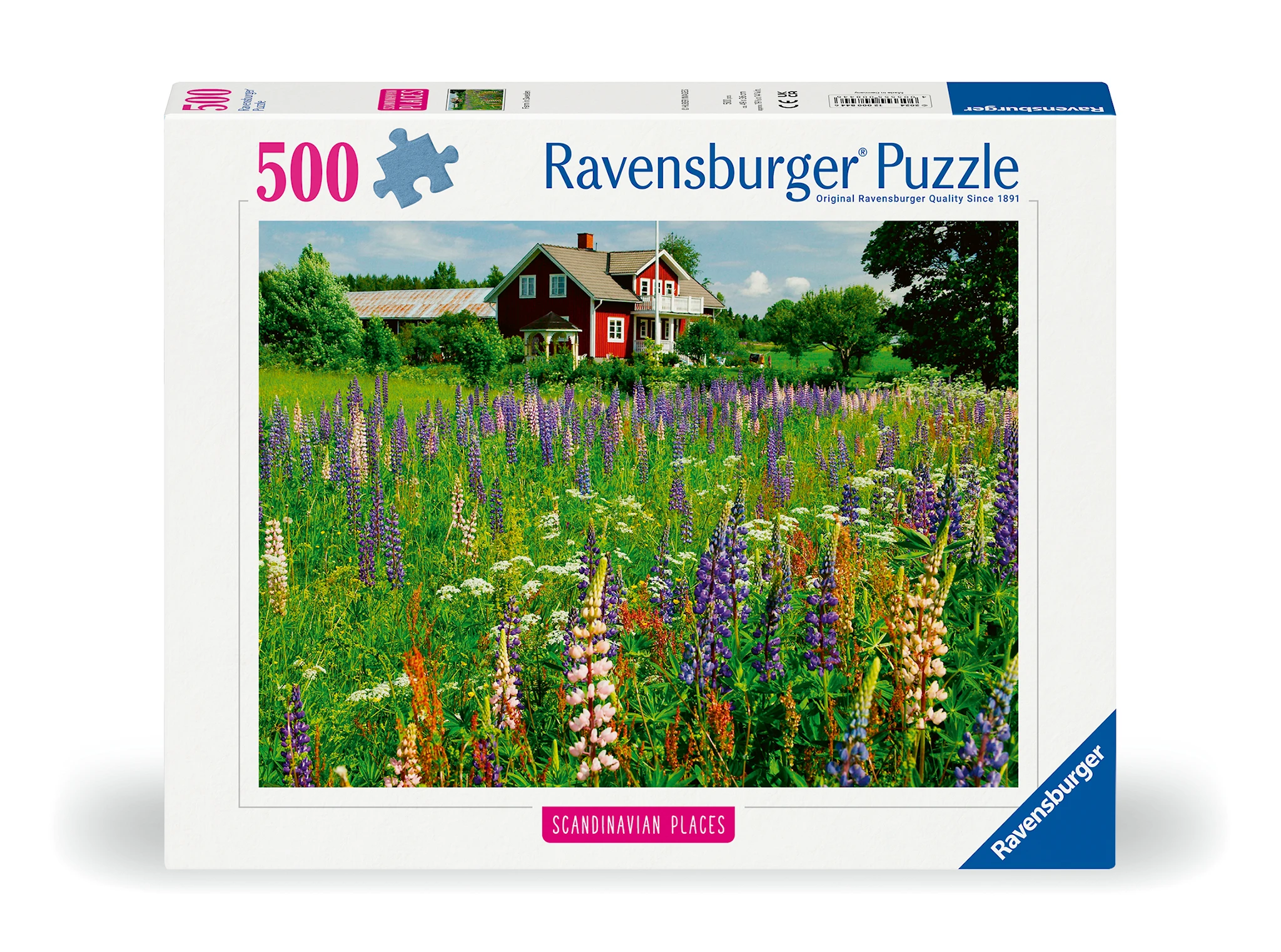Produktbilde for Puslespill Farm In Sweden 500 brikker, Ravensburger