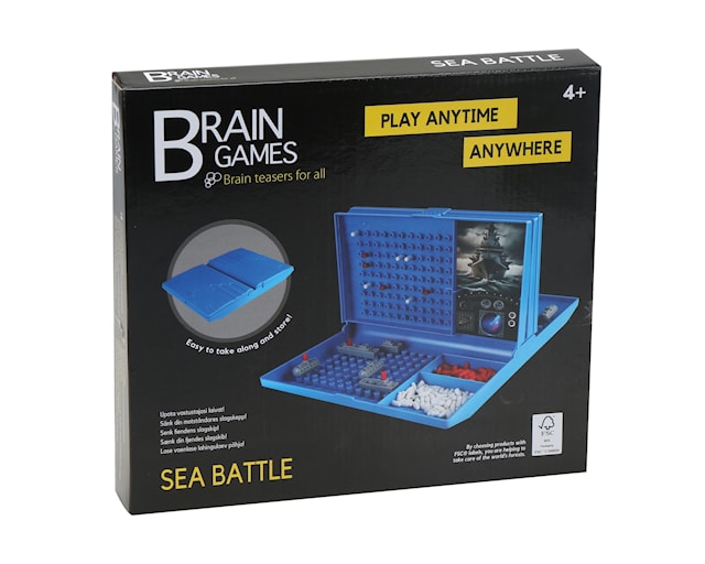 Brain Games Sea Battle Brädspel