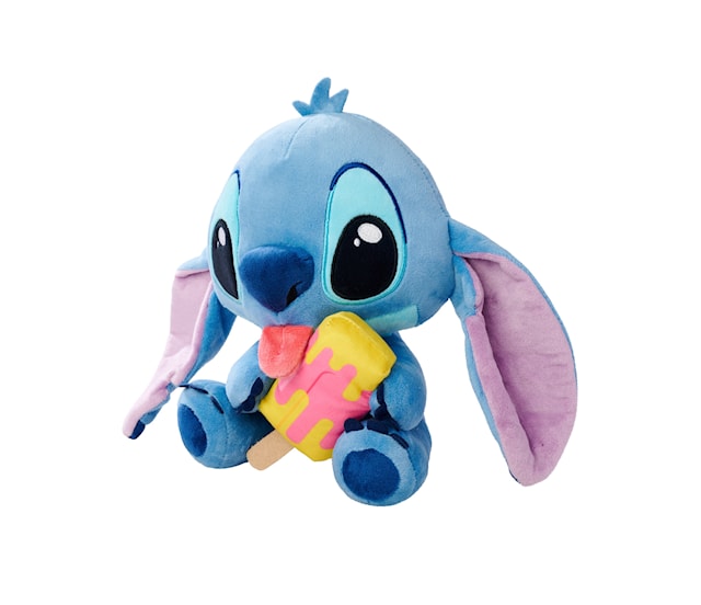 Tuotekuva 2 - Disney Lilo & Stitch, Stitch Mehujään Kanssa Pehmolelu, 25 cm