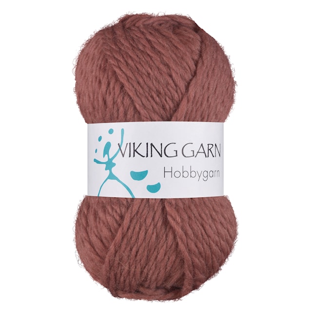 Hobbygarn 50 g Gammelrosa 962 Viking Garn