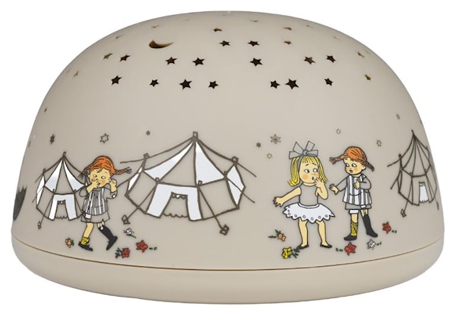 Produktbilde 1 for Pippi Langstrømpe Nattlampe med stjernehimmel og musikk Rätt Start
