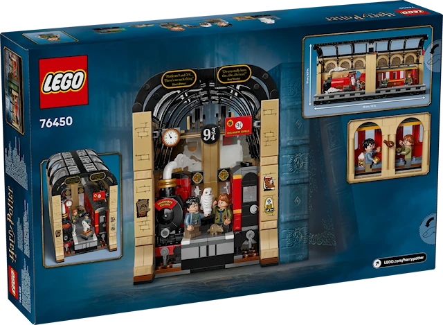 Tuotekuva 4 - Kirjaminimaailma: Tylypahkan pikajuna LEGO® Harry Potter™ (76450)