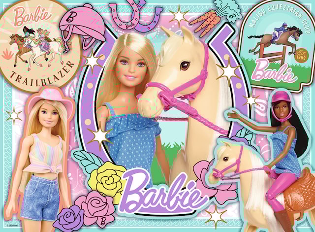 Produktbilde 2 for Barbie-puslespill 100 brikker XXL, Ravensburger