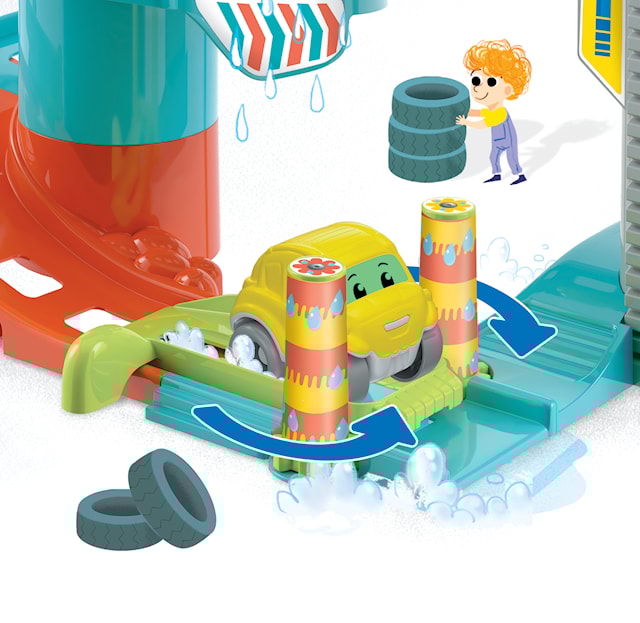 Produktbild 3 för Tumbling Bilar Garage (100% Recycled) Clementoni