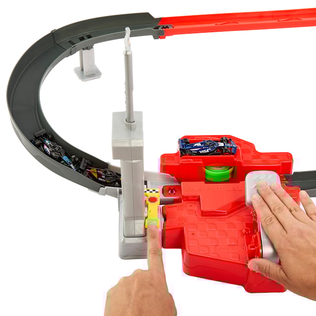 Produktbild 3 för Hot Wheels F-1 Racing Sprint Trackset