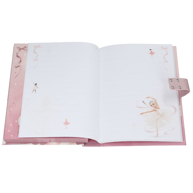 Produktbild 4 för Dagbok med kod & musik Balett TOPModel