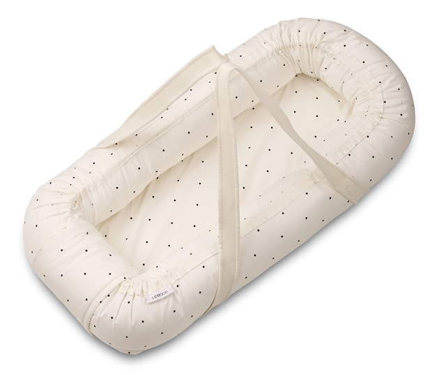 Produktbild 1 för Gro Babynest Classic Dot Creme De La Creme Liewood
