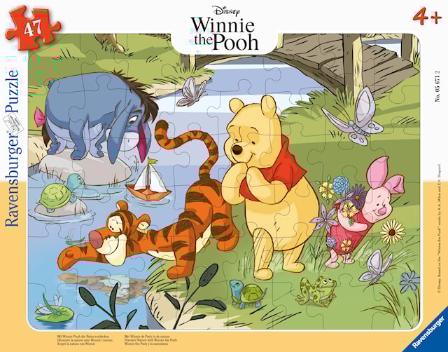Discover Nature With Winnie The Pooh Palapeli 47 palaa Ravensburger