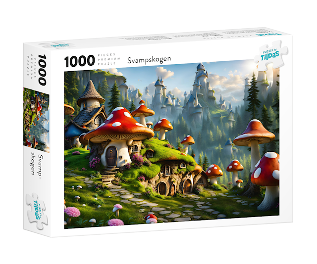 Tuotekuva 2 - Palapeli Sienimetsä 1000 palaa, Tildas