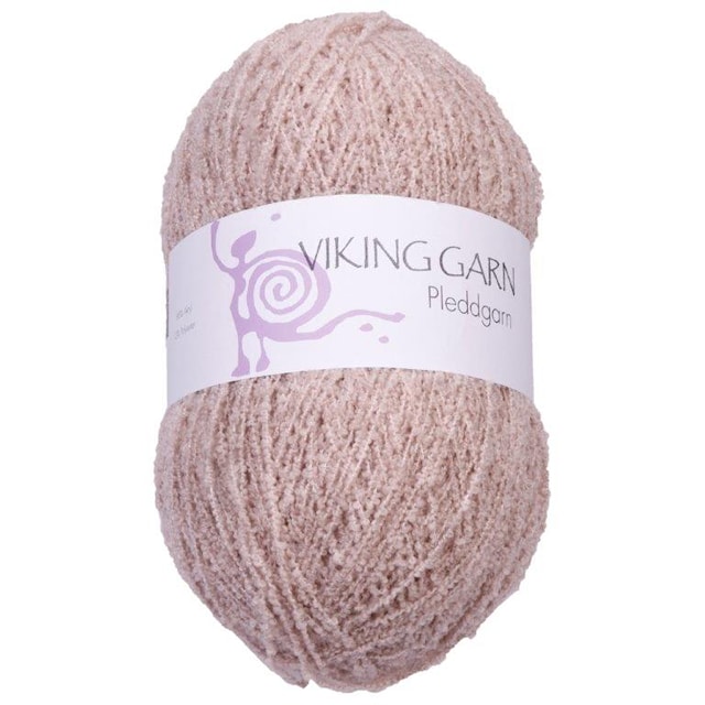 Pleddgarn 350 g puuteri Viking Garn