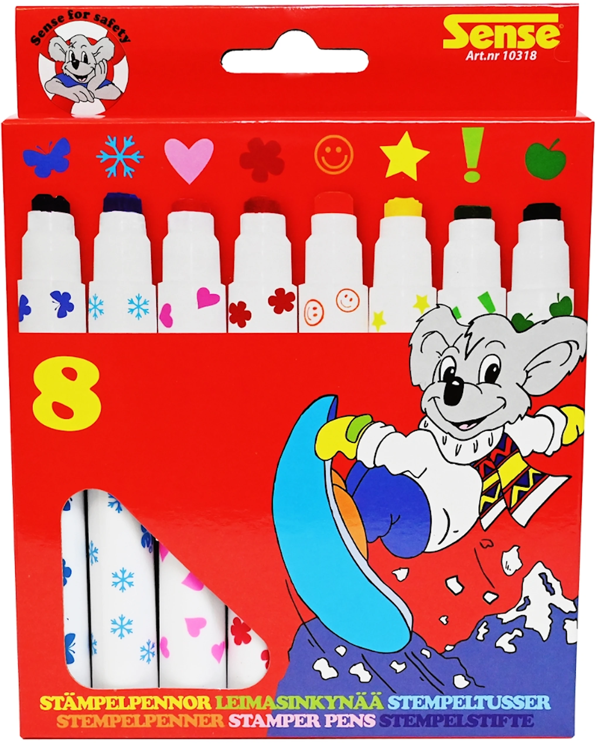 Produktbild för Stämpelpennor 8-p Sense