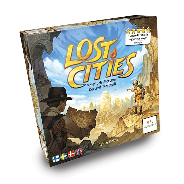 Produktbild 1 för Lost Cities (SE/FI/NO/DK)