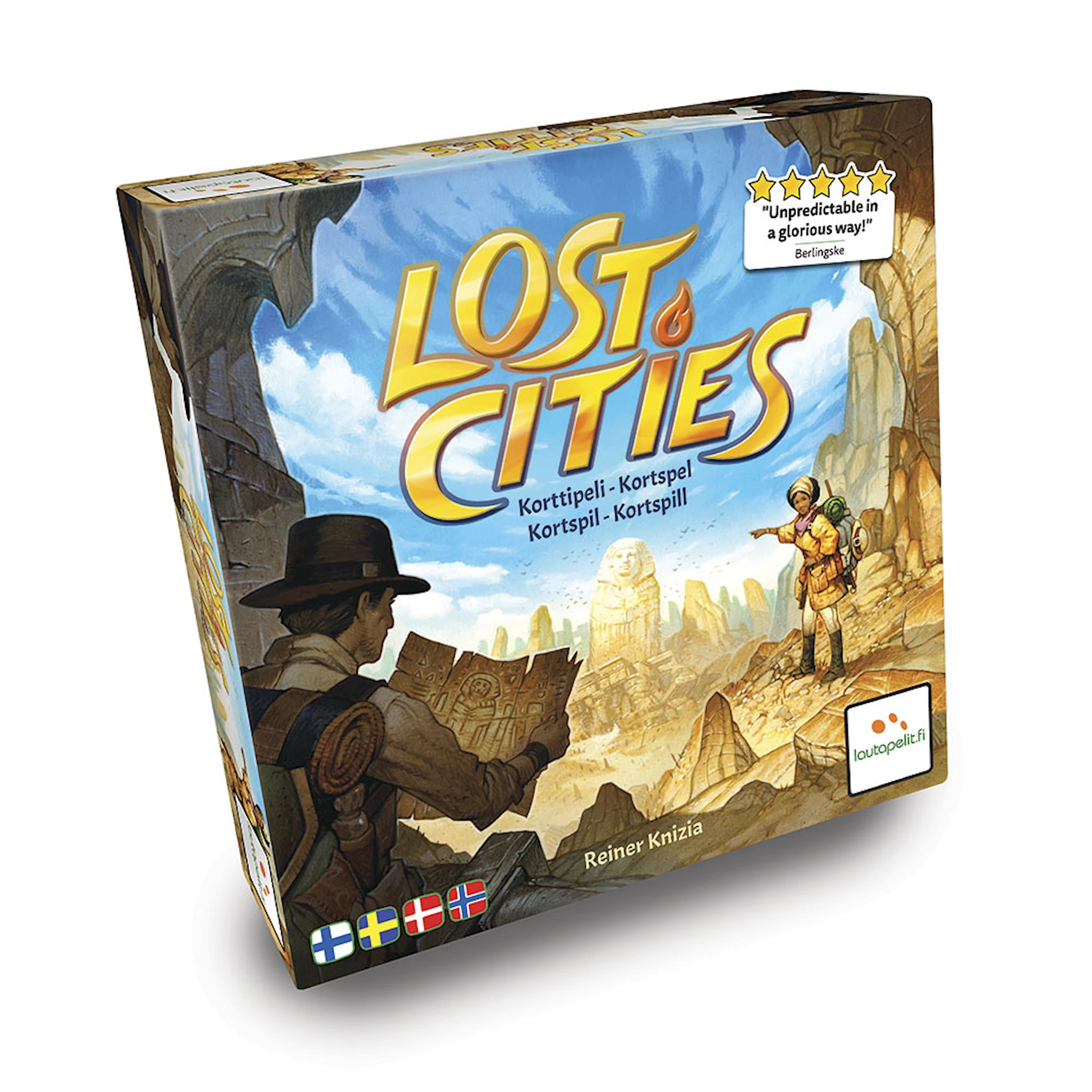 Produktbilde for Spill Lost Cities: The Card Game (SE/FI/NO/DK)