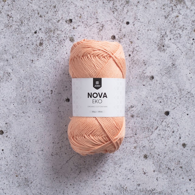 Nova Eko Cotton 50 g Light Apricot Järbo