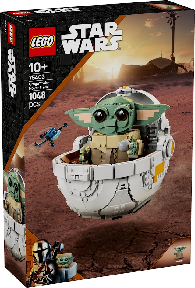 Produktbild 1 för Grogu™ with Hover Pram LEGO® Star Wars™ (75403)