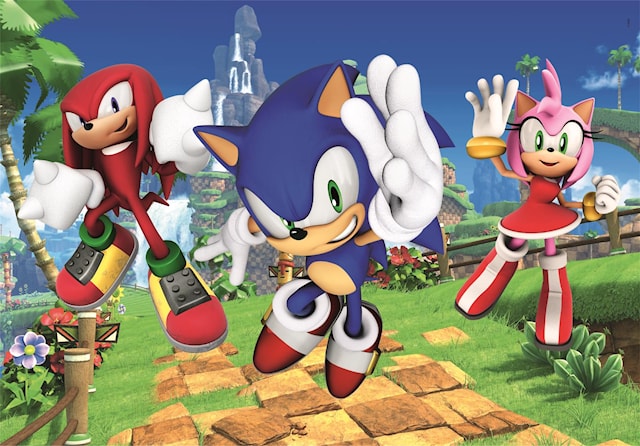 Produktbild 6 för Pussel Puzzles Kids Sonic 104 bitar, Clementoni