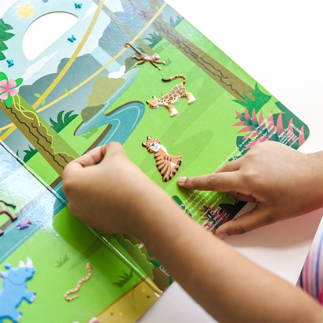 Produktbild 3 för Reusable Puffy Stickers Safari Melissa & Doug