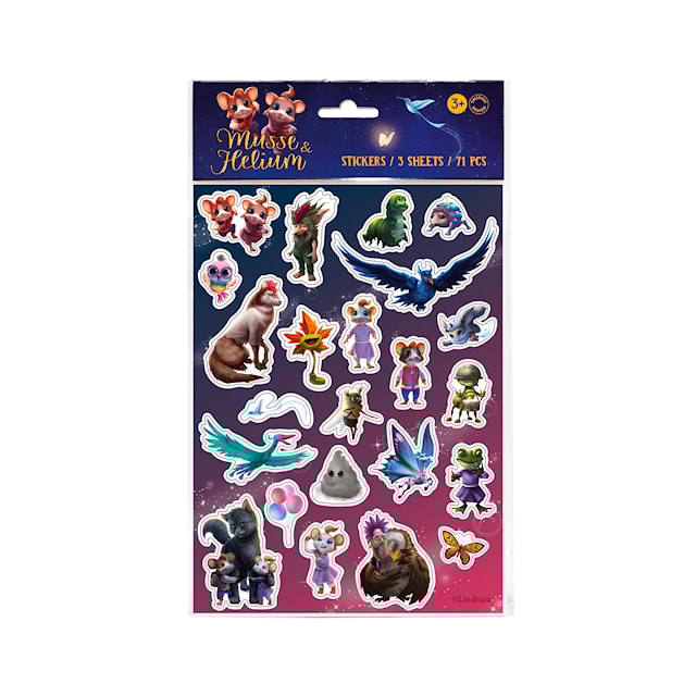 Musse & Helium Klistermärken Micki