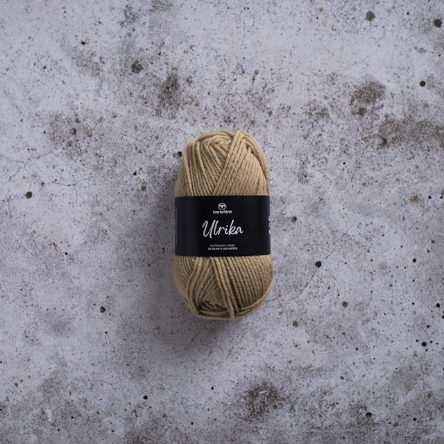 Ulrika Ullgarn 50 g Ljus Oliv Svarta Fåret