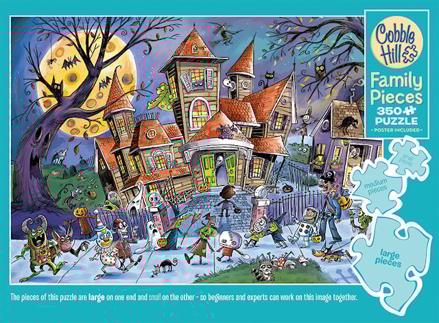 Produktbilde 1 for Puslespill Haunted House (Family) 350 brikker, Cobble Hill