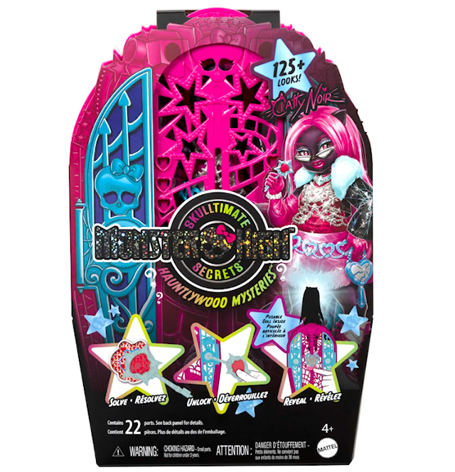 Produktbilde 5 for Monster High Skulltimate Secrets Motedukke Catty Noir