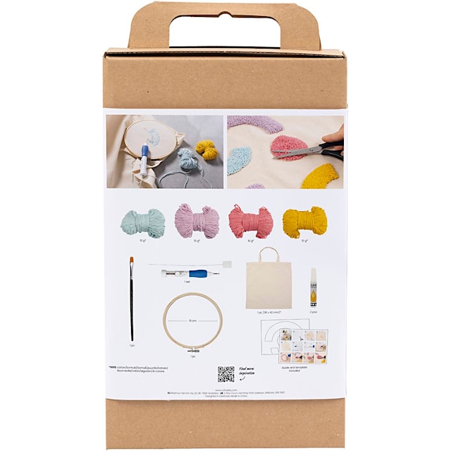 Produktbild 2 för DIY Kit Punch Needle Textilkasse Creativ Company
